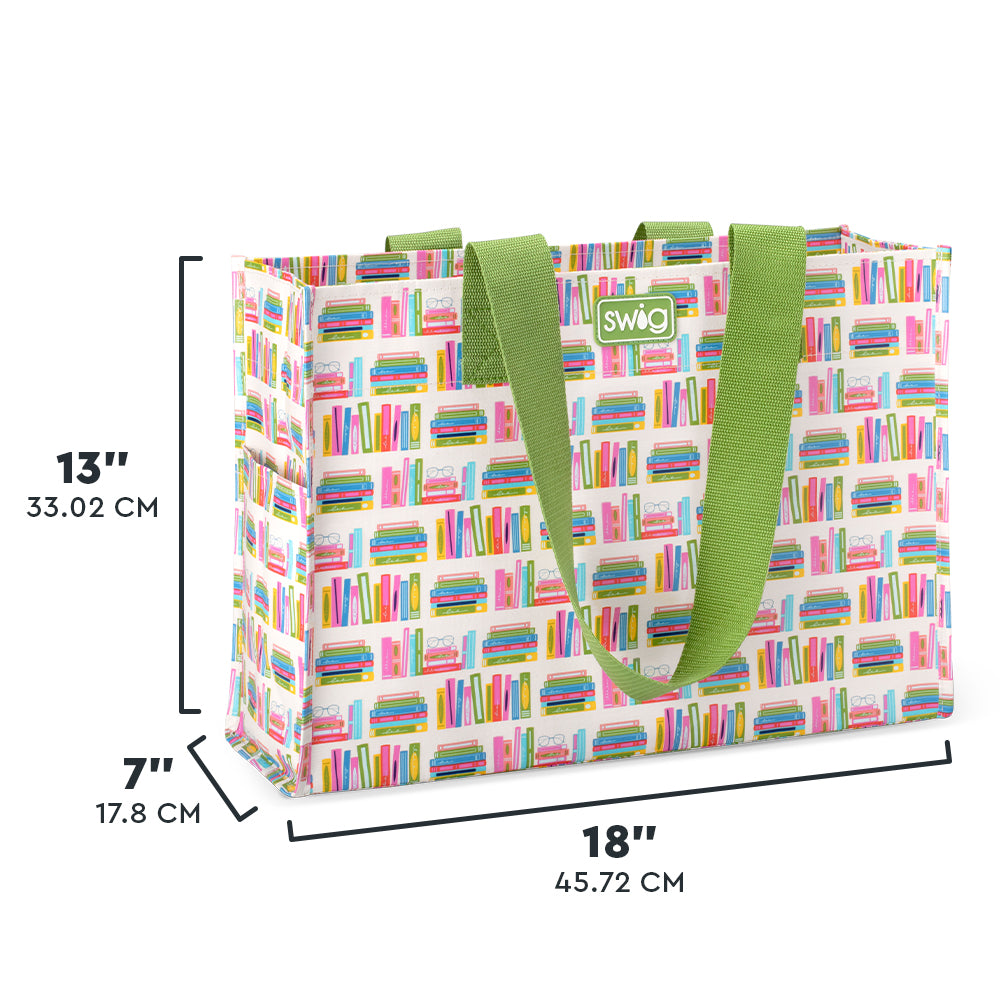 Book Club Large Reusable Bag - Thumbnail 2