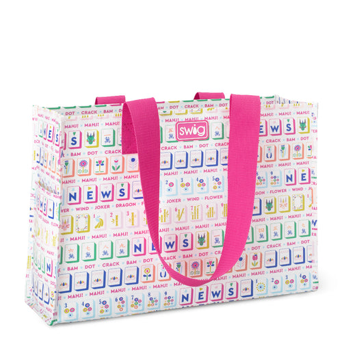 Mahjong Reusable Gift Bag Large