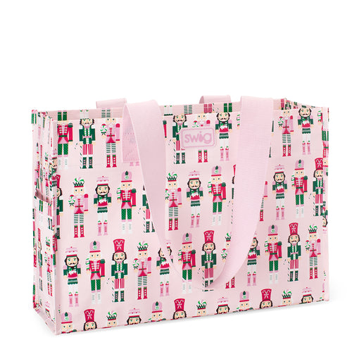Sugar Plum Soldiers Reusable Gift Bag Large
