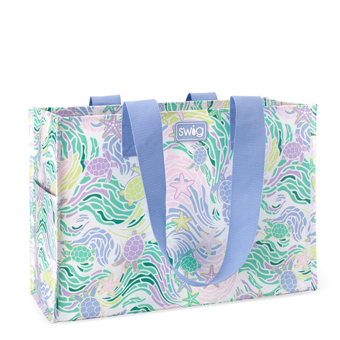 Glitter Clear + Aqua Reusable Straw Set