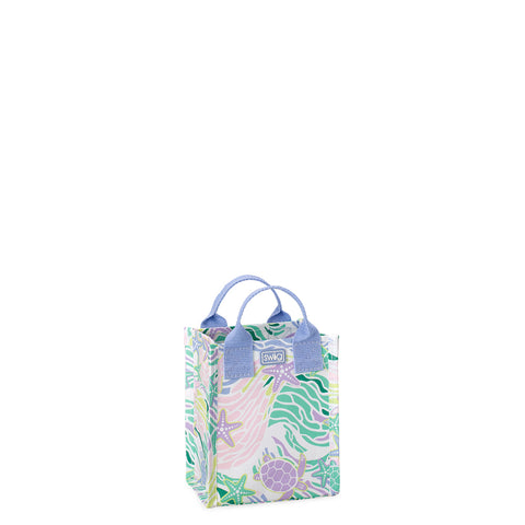 Glitter Clear + Aqua Reusable Straw Set