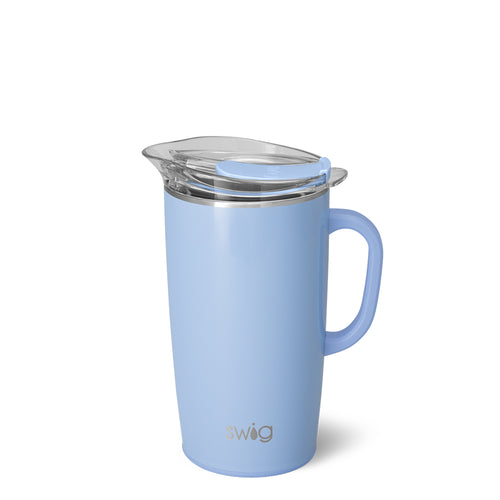 Shimmer Periwinkle Party Pitcher 64oz