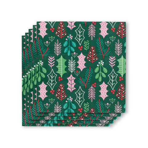 Merry Mistletoe Tea Towel