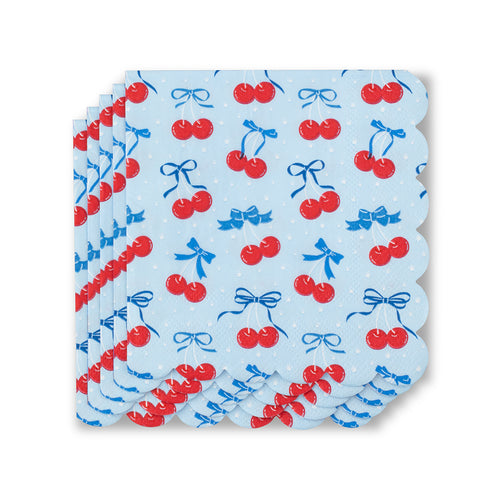 Cherry Pop Cocktail Napkins