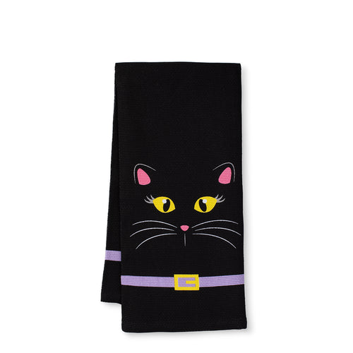 Boo Crew Cat Tea Towel