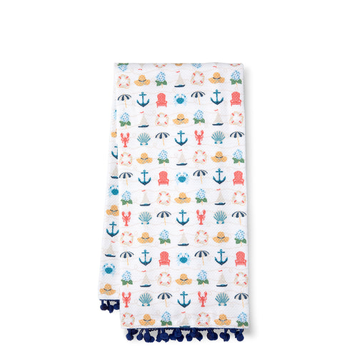 Shoreline Tea Towel
