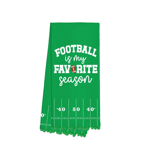 Football is My Favorite Season Tea Towel