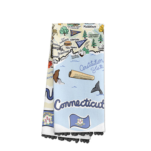 Connecticut Tea Towel