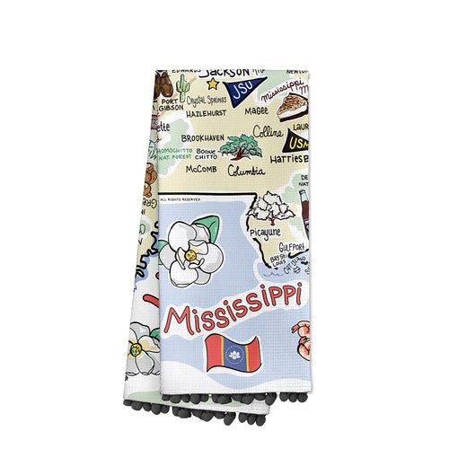 Mississippi Tea Towel