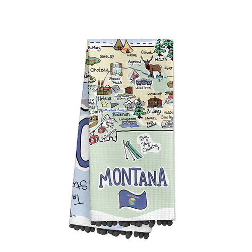 Montana Tea Towel