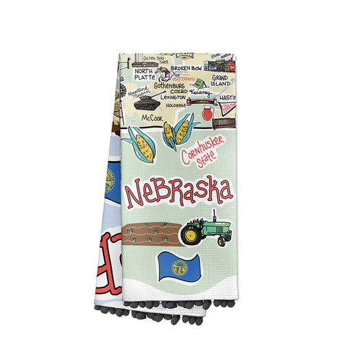 Nebraska Tea Towel