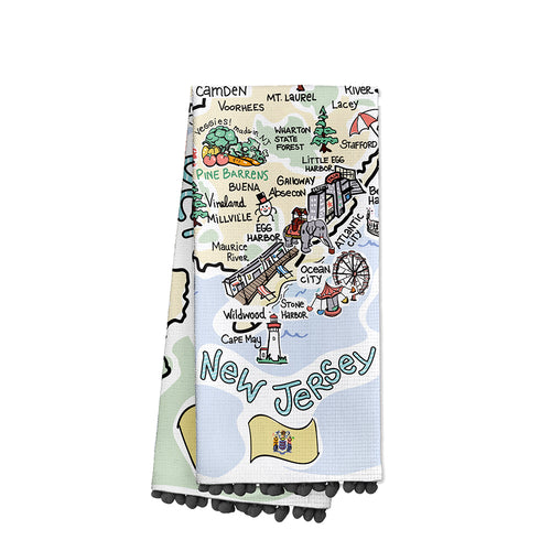 New Jersey Tea Towel