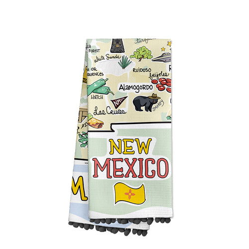 New Mexico Tea Towel
