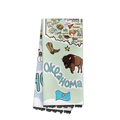 Oklahoma Tea Towel