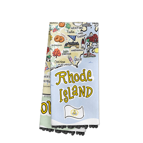 Rhode Island Tea Towel