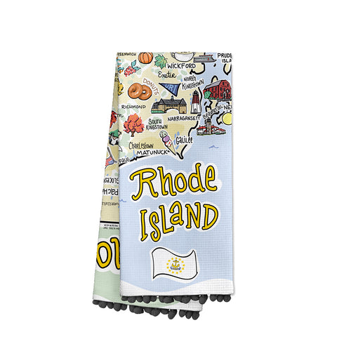 Delaware Tea Towel