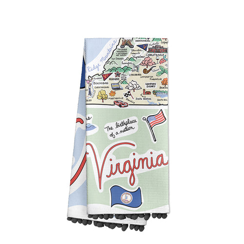 Virginia Tea Towel