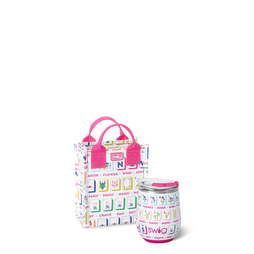 Mahjong Stemless Wine Gift Set