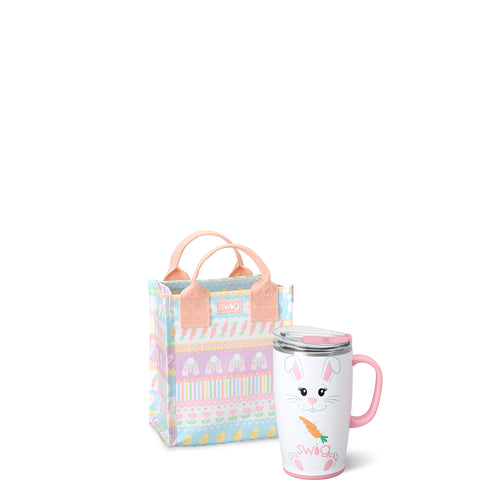 Bunny Trail Travel Mug 18oz Gift Set