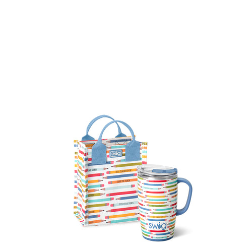 Teacher Life Travel Mug 18oz Gift Set