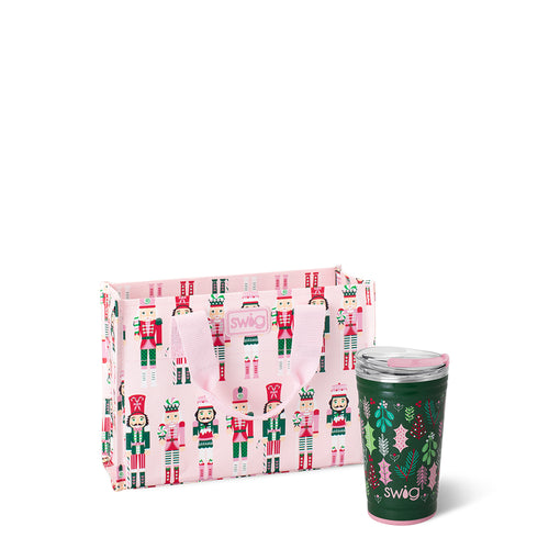 Merry Mistletoe + Sugar Plum Soldiers Party Cup Gift Set