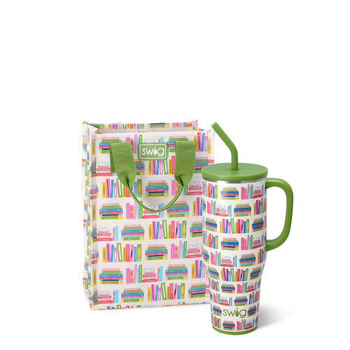 Book Club Mega Mug 40oz Gift Set