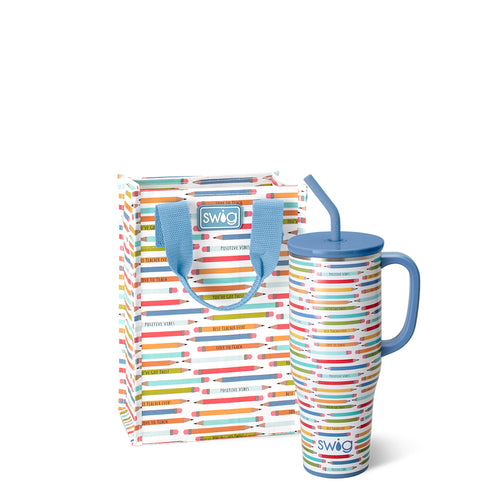 Teacher Life Mega Mug 40oz Gift Set