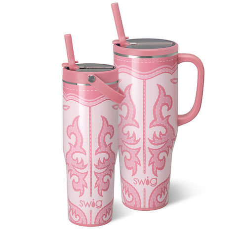 Saddle Stitch Cream Mega Mug 30oz