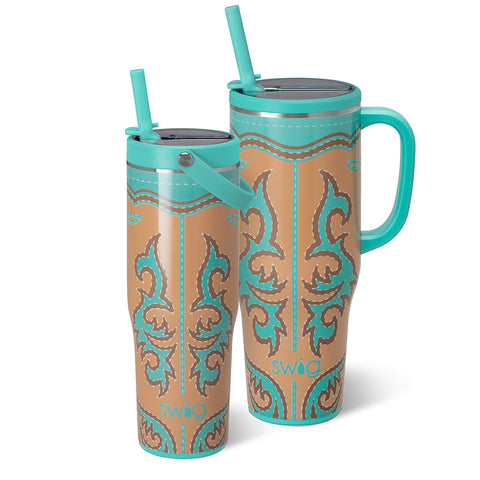 Saddle Stitch Cream Mega Mug 30oz