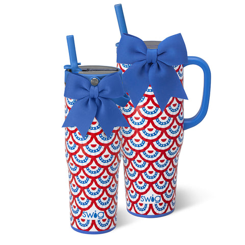 Saddle Stitch Cream Mega Mug 30oz