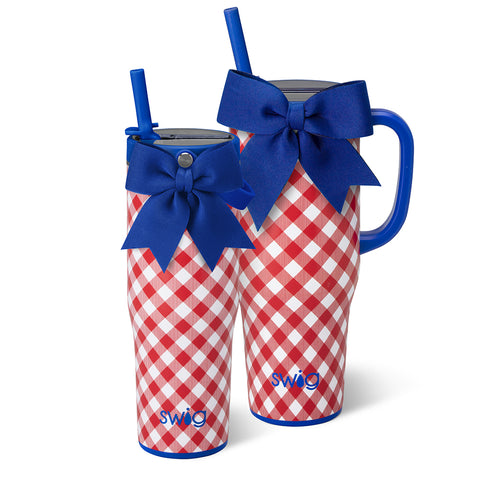 Saddle Stitch Cream Mega Mug 30oz