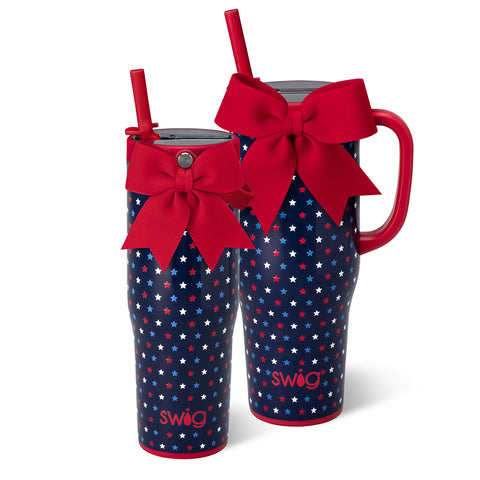Saddle Stitch Cream Mega Mug 30oz