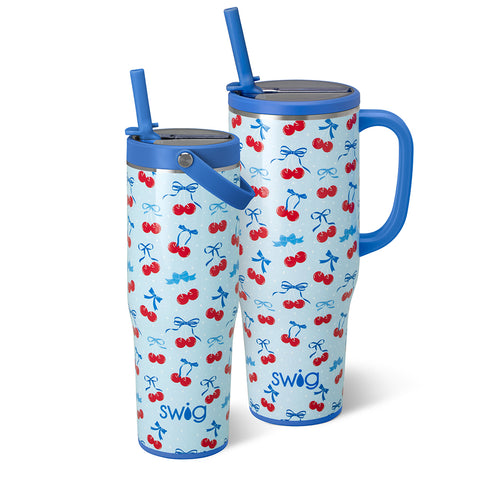 Saddle Stitch Cream Mega Mug 30oz