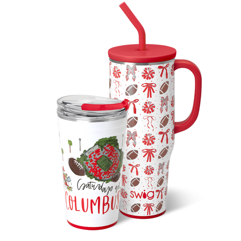 Saturdays in Columbus Tumbler 12oz