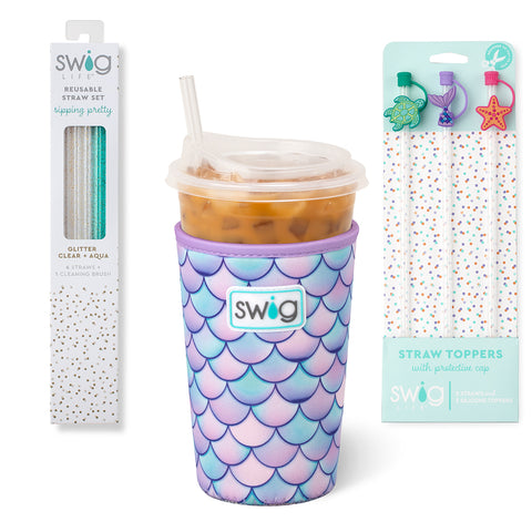 Mermaid Large Iced Cup Coolie