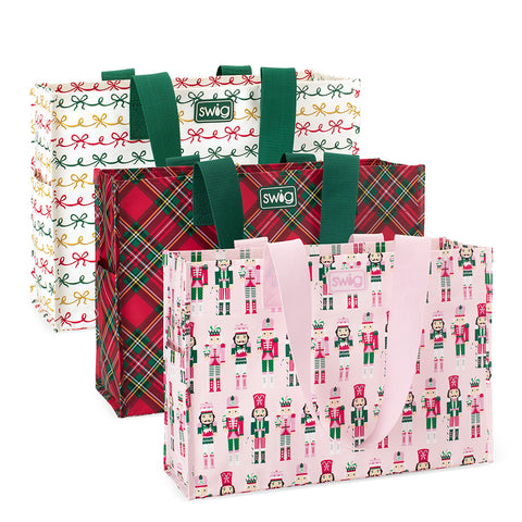 Christmas Bows Tea Towel