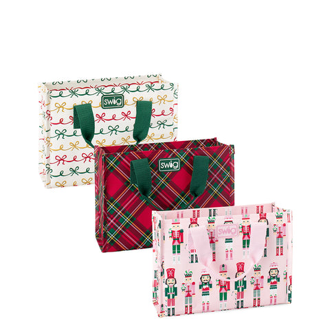 Christmas Bows Tea Towel