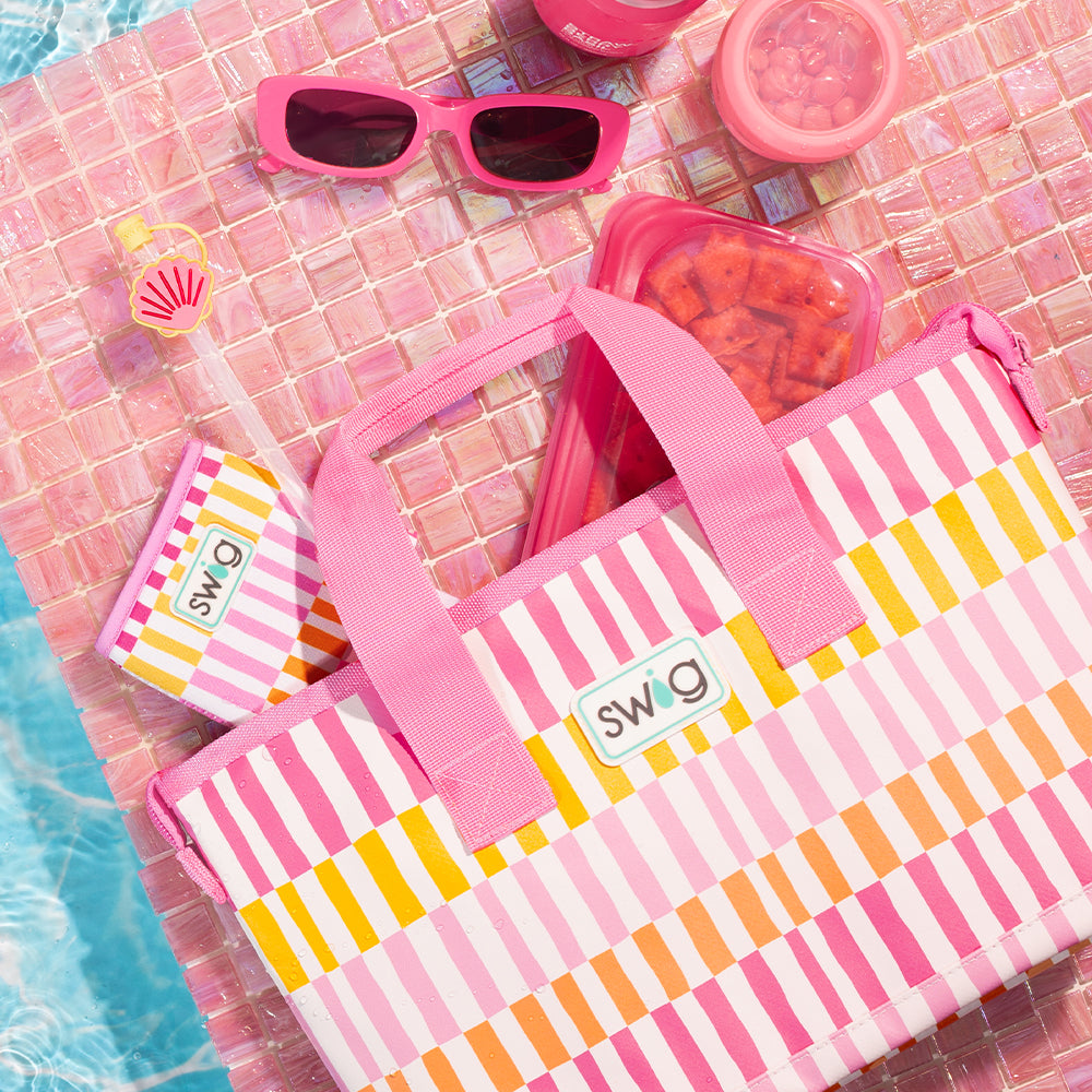 Sherbet Stripe Lunchi Lunch Bag - Thumbnail 5