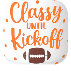Classy 'Til Kickoff Orange Swig Shot 2oz - Swig Life