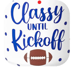 Classy 'Til Kickoff Royal + Red Swig Shot 2oz - Swig Life