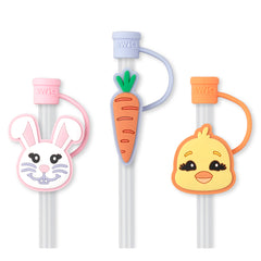 Easter Bunny Straw Topper Set - Swig Life