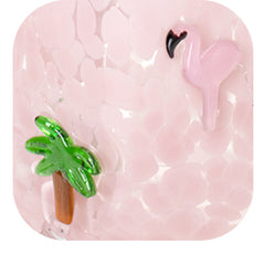 Flamingos Charm Glass 17oz - Swig Life