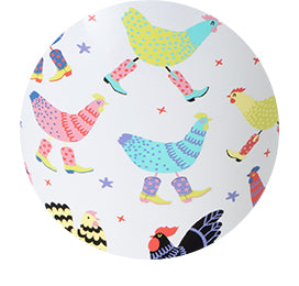 Prints + Colors - Funky Chicken