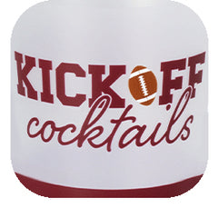 Kickoff Cocktails Maroon Frost Flex Cup 20oz (Set of 8) - Swig Life