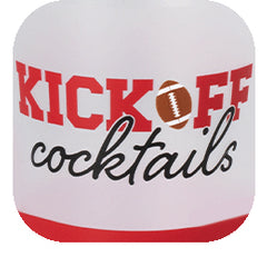 Kickoff Cocktails Red + Black Frost Flex Cup 20oz (Set of 8) - Swig Life