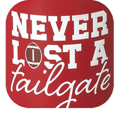 Never Lost a Tailgate Crimson Swig Shot 2oz - Swig Life