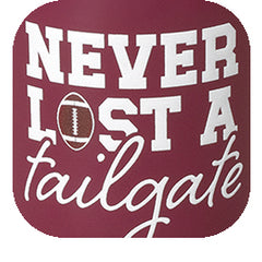 Never Lost a Tailgate Maroon Swig Shot 2oz - Swig Life