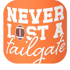 Never Lost a Tailgate Orange Swig Shot 2oz - Swig Life