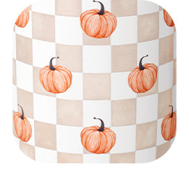 Prints + Colors - Pumpkin Check