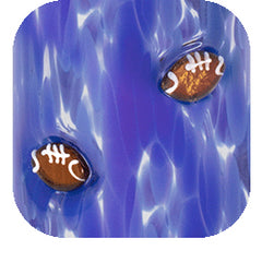Royal Football Charm Glass 17oz - Swig Life